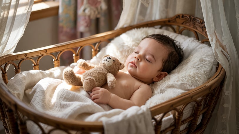 baby in bassinet