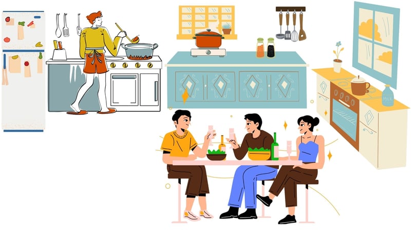 kitchen furniture as per vastu blog image