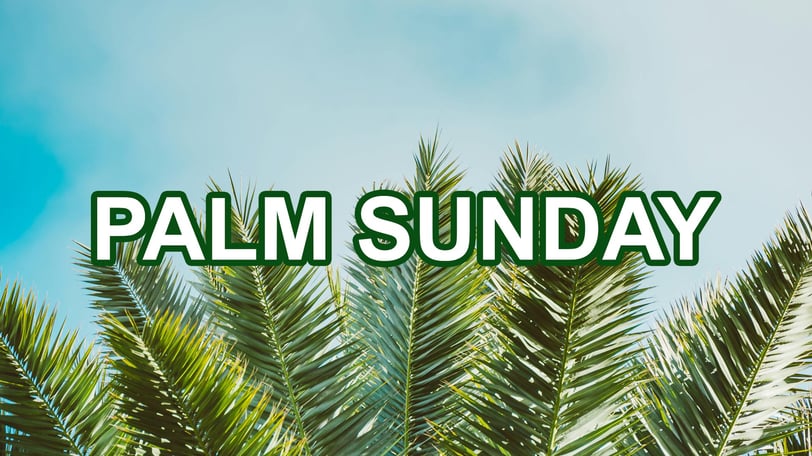 Palm Sunday Sermon 2024