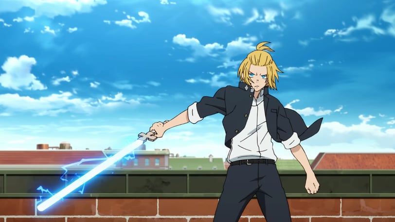 Fire Force Arthur Boyle Excalibur