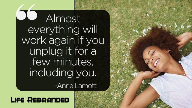 An inspirational quote by Anne Lamott