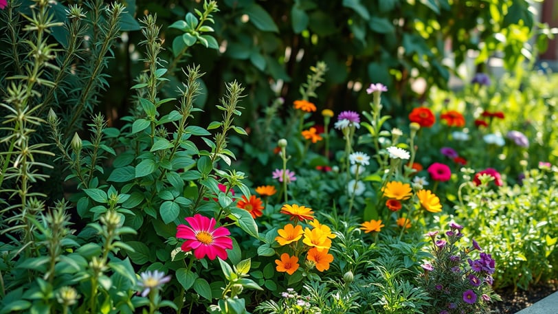 Ervas e flores que crescem rápido. Preencha seu jardim com plantas regenerativas e bonitas.