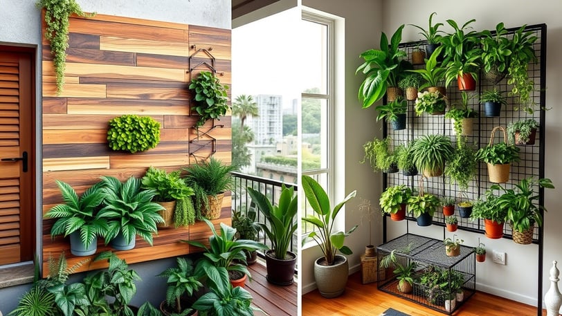 Inspirações brasileiras de jardins verticais em apartamentos. Ideias reais e criativas para quem bus