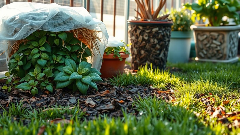 Proteja seu jardim no inverno com técnicas simples. Prepare solo, plantas e vasos para o frio.