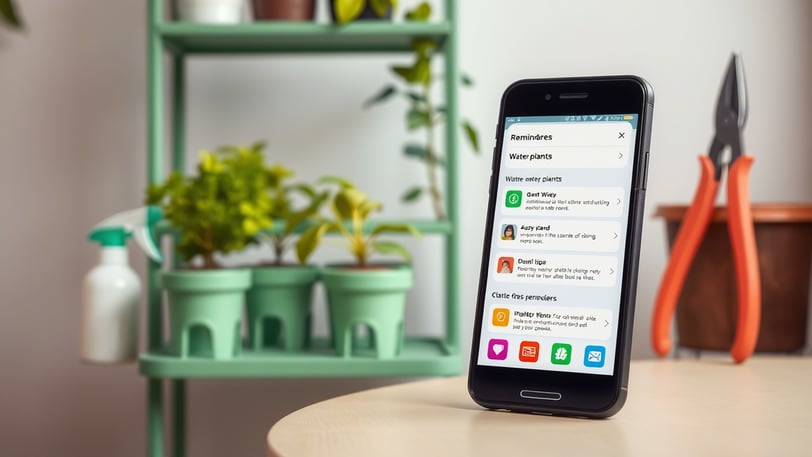 Manutenção fácil de jardinagem urbana com apps, lembretes e truques práticos. Ferramentas digitais e