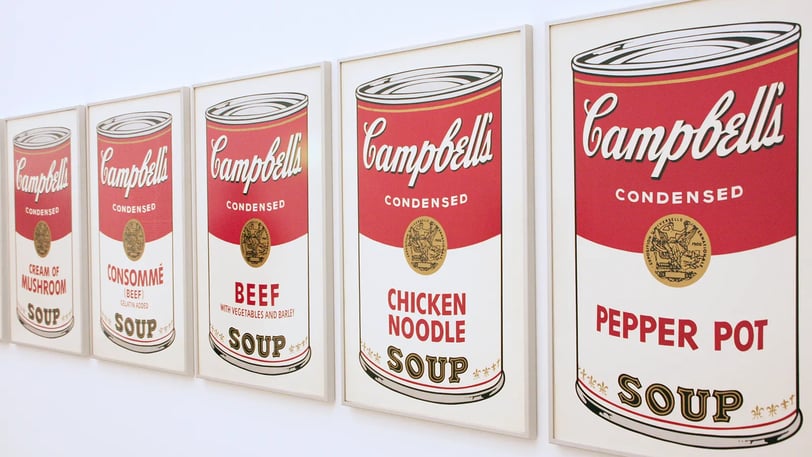 Andy Warhol: Campbell's Soup Cans