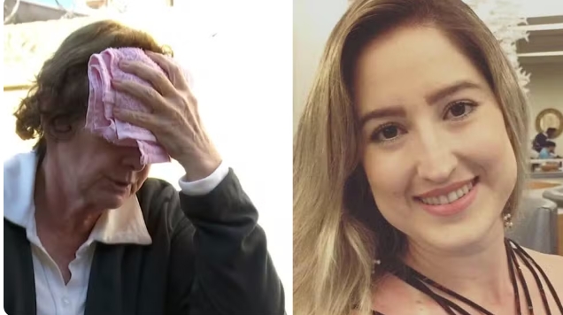 a woman with a towel on her head and a man with a towel on his