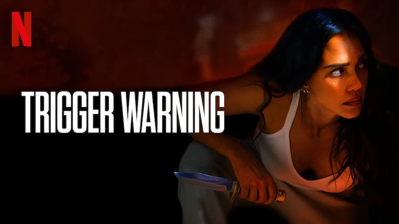 Jessica Alba in Trigger Warning from Netflix