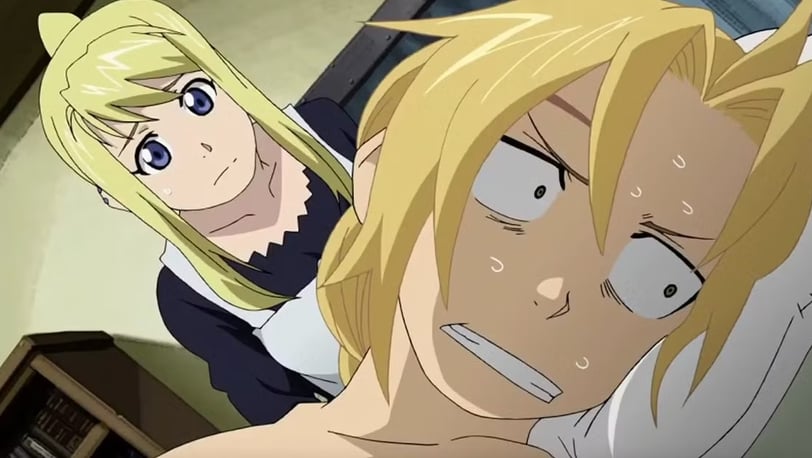 Fullmetal Alchemist Brotherhood Edward and Winry