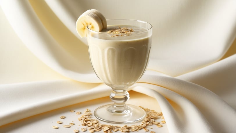 Oats Banana Smoothie for Weight Loss