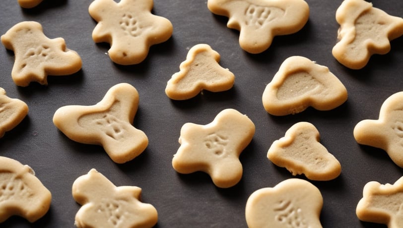 Peanut Butter Banana Bites for dogs