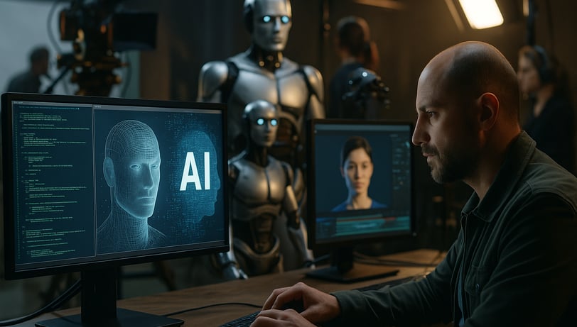 Cinema com IA já é realidade e muda forma de criar roteiros e personagens