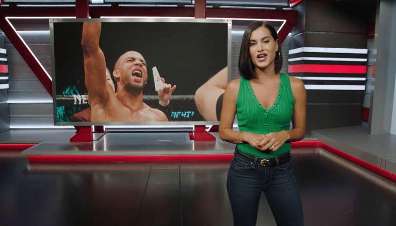 UFC Connected host Megan Olivi introduces Brazilian fighter Edson Barboza's power kicks.