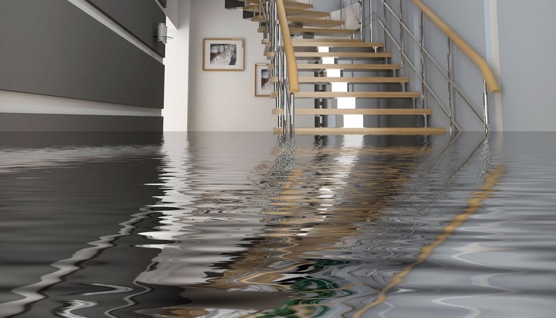 Flooded house needs independant water damage assessment and restoration