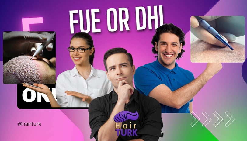 FUE vs DHI: Which Hair Transplant Method Is Right for You?