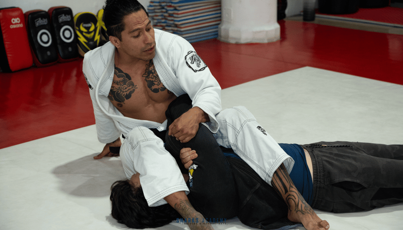 Clase de Jiu-Jitsu en Sharks Academy Narvarte, CDMX.