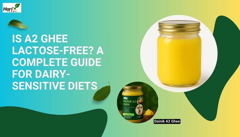 Lactose free A2 Ghee