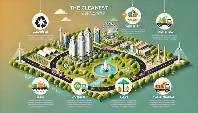 bangalore cleanest area