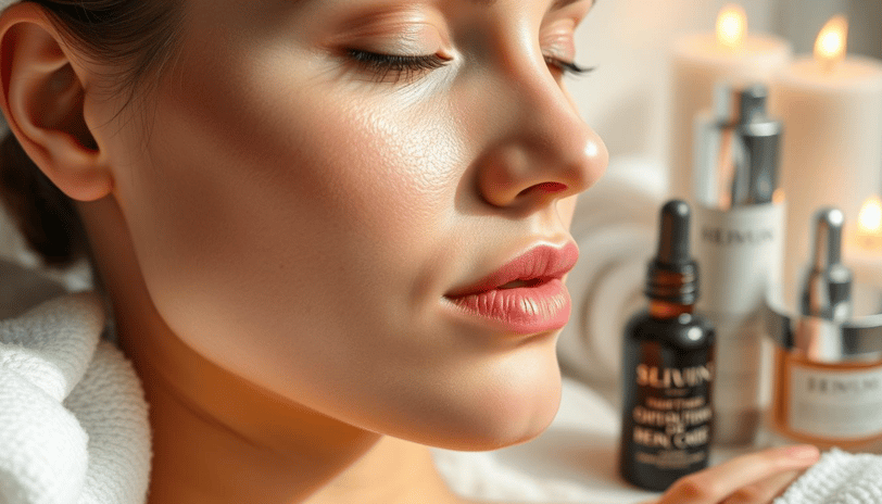 Vitamin C brightening cream to even skin tone and reduce age spots
