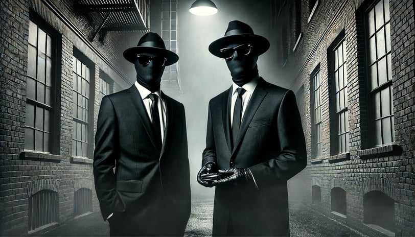 hombres de negro en la vida real