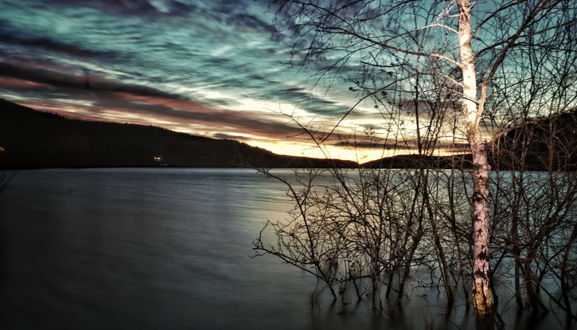 Sonnenaufgang am Schluchsee