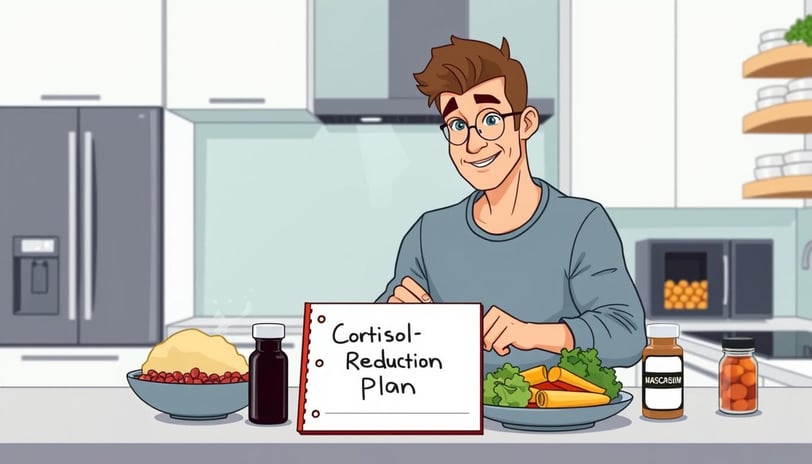 cortisol belly men