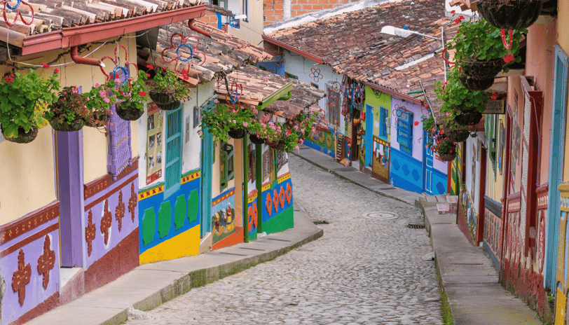 Guatape en Antioquia, Colombia