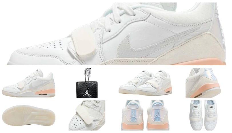 a picture of a pair of sneakers, Nike Jordan Legancy 312 Low