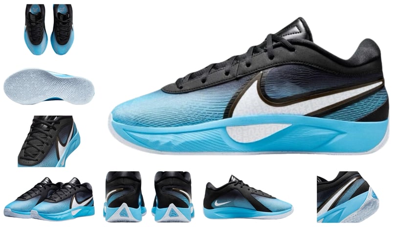 a group of different sneakers, Nike Freak 6 Christmas Edition