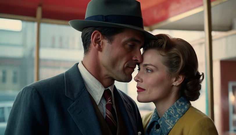 20th century American couple