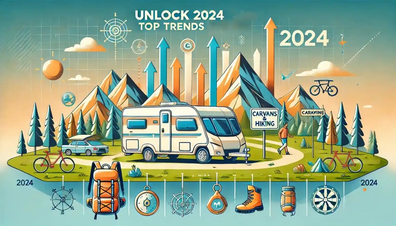 caravan and hiking trends