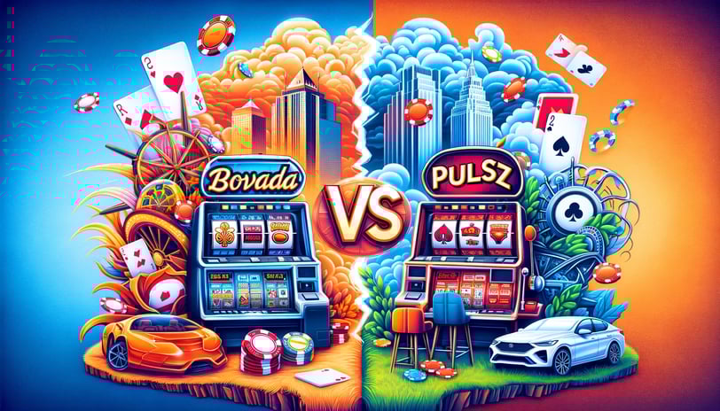 Bovada vs Pulsz: Competitive Casino Platforms Showdown.