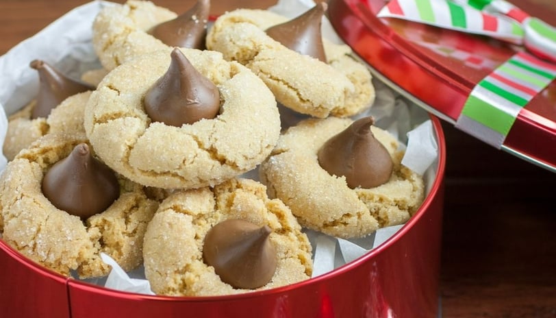 Vegan Peanut Butter Blossoms