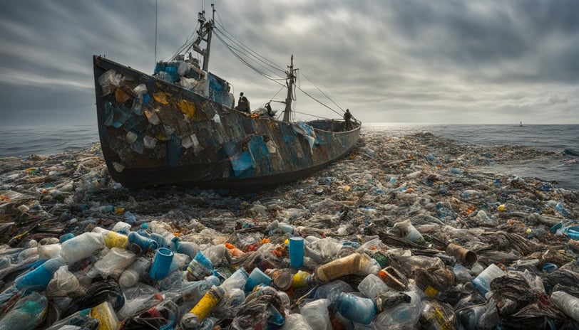Great Pacific Garbage Patch in Under Paris