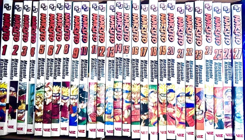 Naruto Books Part 1 