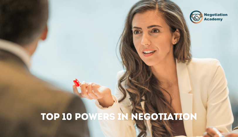Negotiation Powers
