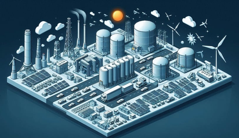 Long duration batter storage for renewable energy