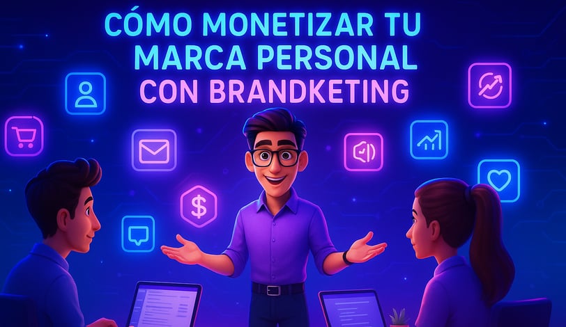 Como monetizar tu marca personal con brandketing