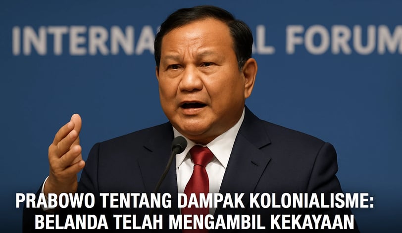 Prabowo Tuntut Keadilan Sejarah: Kolonialisme Belanda Rugikan Indonesia 500 Kuadriliun | NuntiaNews
