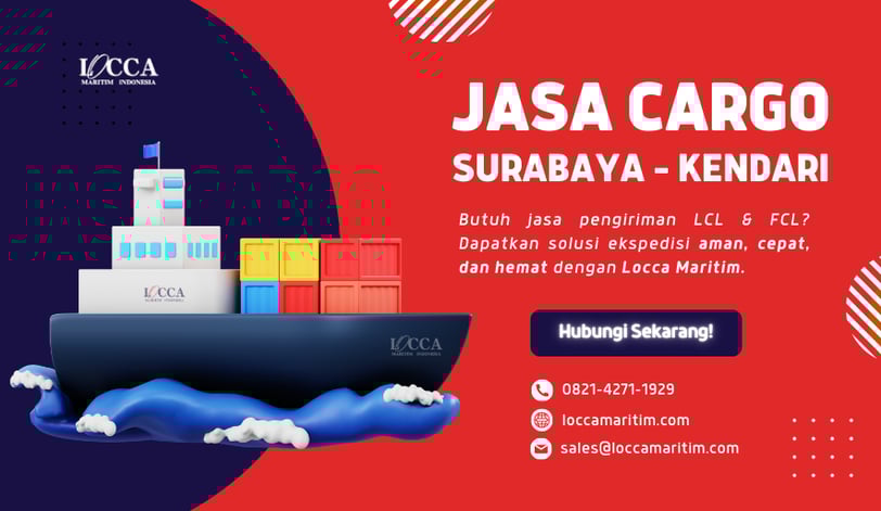 Locca Maritim Jasa Pengiriman Barang Surabaya Kendari