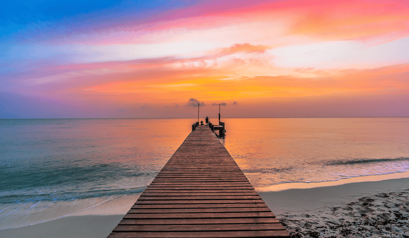 Playa en Cozumel, México