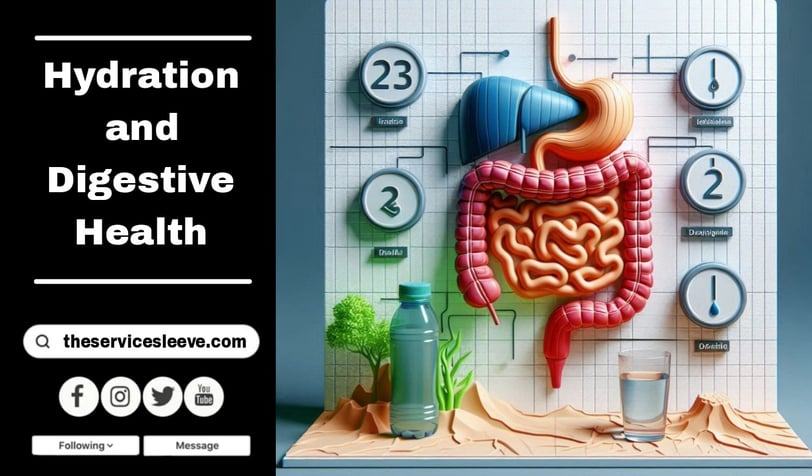 Hydration for Healthy Digestive System | Stay Hydrated! Get Your Water Container Sleeve Here
