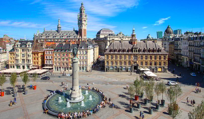 Photo grand place Lille