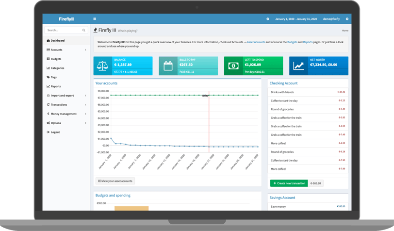 fire fly iii demo image