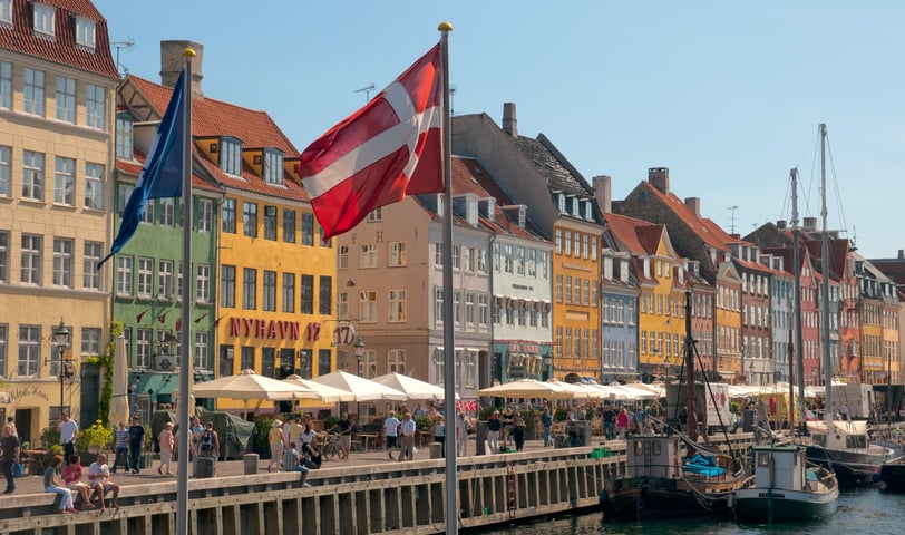 Copenaghen NyHavn Harbor