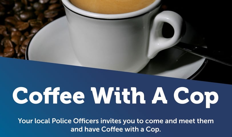 Coffee with a cop advert