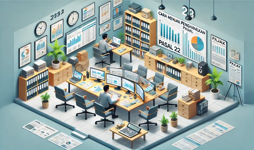 Ilustrasi cara mengelola pajak penghasilan pasal 22 - SMR Konsultan Pajak Profesional Jakarta