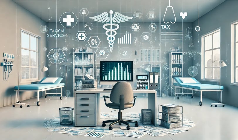 Ilustrasi cara mengelola pajak perusahaan medis - SMR Konsultan Pajak Profesional Terpercaya Bekasi