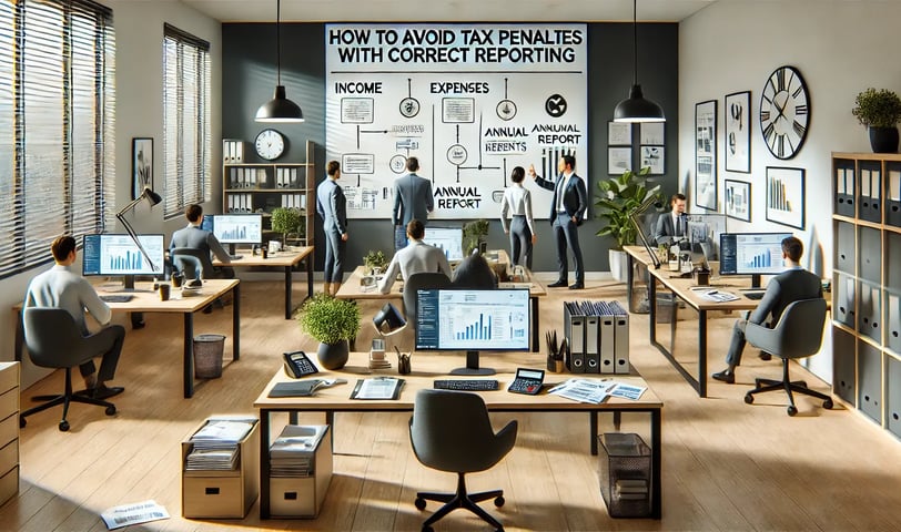 Ilustrasi cara menghindari sanksi pajak dengan pelaporan yang benar