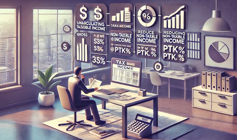 Ilustrasi menghitung pajak penghasilan orang pribadi - SMR Konsultan Pajak Profesional Jakarta